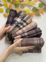 شال مخمل چهار خونه طرحدار رشت عمده خدادوست