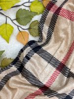 شال مخمل چهار خونه طرحدار رشت عمده خدادوست