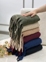 شال بیگ اسکارف وارداتی موهر درجه یک عمده خدادوست رشت