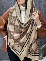 شال مخمل گوچی لوزی (1838) - Image 2