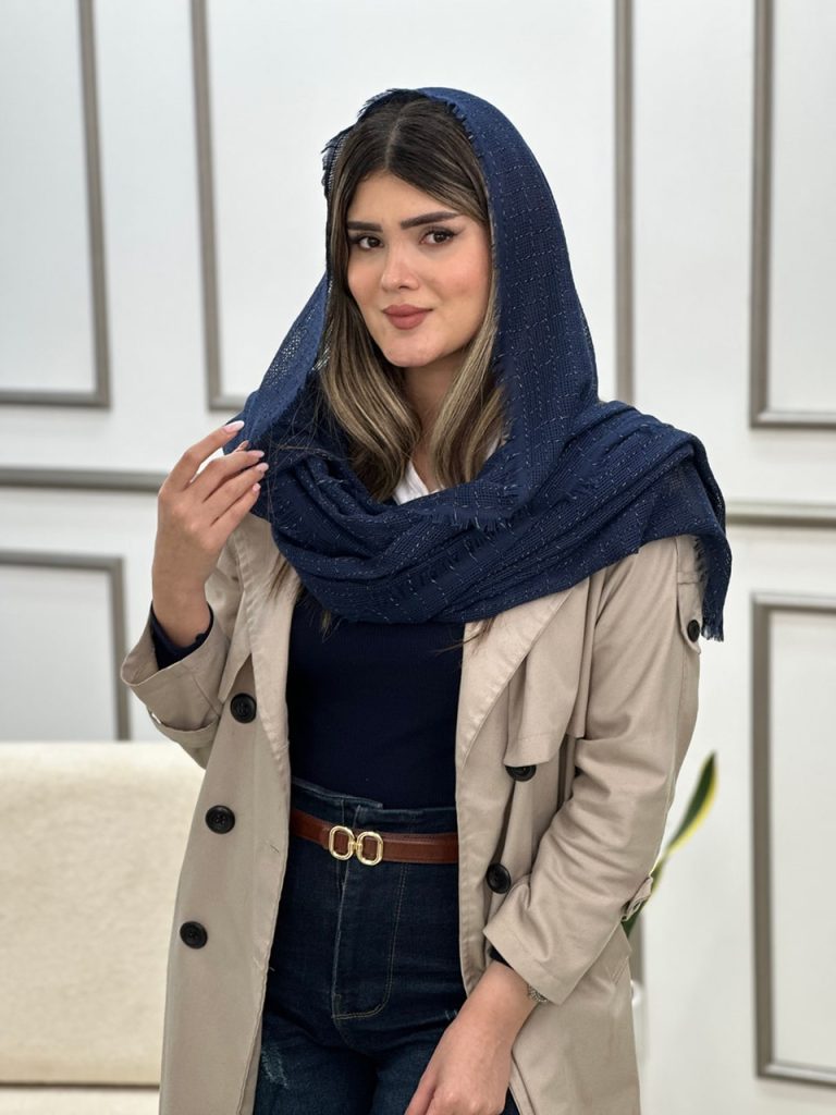 شال پاییزه حصیری نرم و لطیف عمده خدادوست رشت