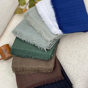 شال پاییزه حصیری نرم و لطیف عمده خدادوست رشت