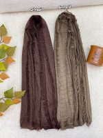 شال پاییزه حصیری نرم و لطیف عمده خدادوست رشت
