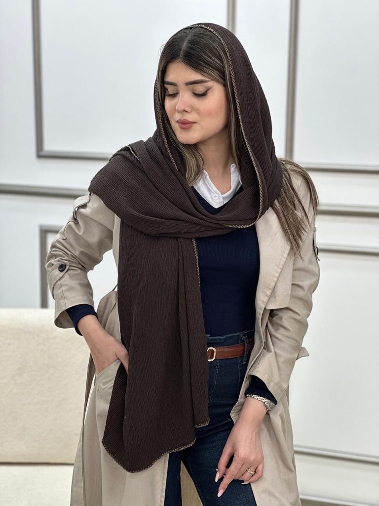 شال دور دندون موشی پلیسه پاییزه دندون موشی عمده خدادوست رشت