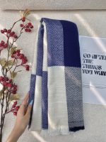 شال موهر پشمی چهارخونه بیگ اسکارف عمده خدادوست رشت