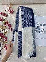 شال موهر پشمی چهارخونه بیگ اسکارف عمده خدادوست رشت