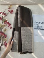 شال موهر پشمی چهارخونه بیگ اسکارف عمده خدادوست رشت