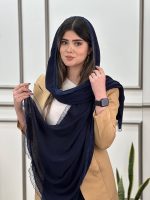 شال بهار پلیسه دور دانتل عیدانه فرانلند رشت