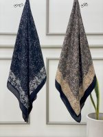 روسری ماردانه قواره 100 گلی نخی روز مادر رشت عمده خدادوست