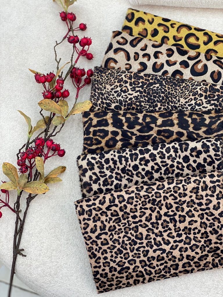 شال مخمل پلنگی ریز موهر عمده خدادوست رشت