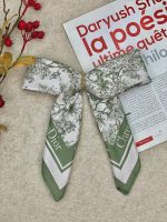 مینی اسکارف نخی لمه دار کریستین دیور عمده خدادوست رشت