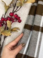 شال موهر چهار خونه پاییزه زمستونه عمده خدادوست