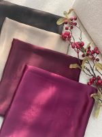 روسری ژاکارد قواره 110 پروانه (1885)