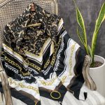 روسری نخی قواره135 پاییزه فرانلند رشت