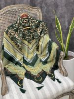 روسری نخی قواره 135 پاییزه فرانلند رشت