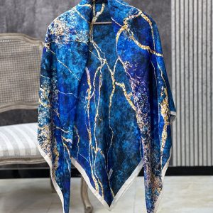 روسری نخی قواره 135 پاییزه عمده خدادوست رشت