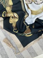 روسری نخی قواره 135 پاییزه عمده خدادوست رشت