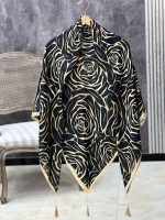 روسری نخی قواره 135 پاییزه عمده خدادوست رشت