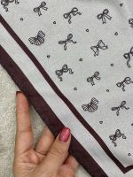 مینی اسکارف نخی لمه دار عمده خدادوست رشت