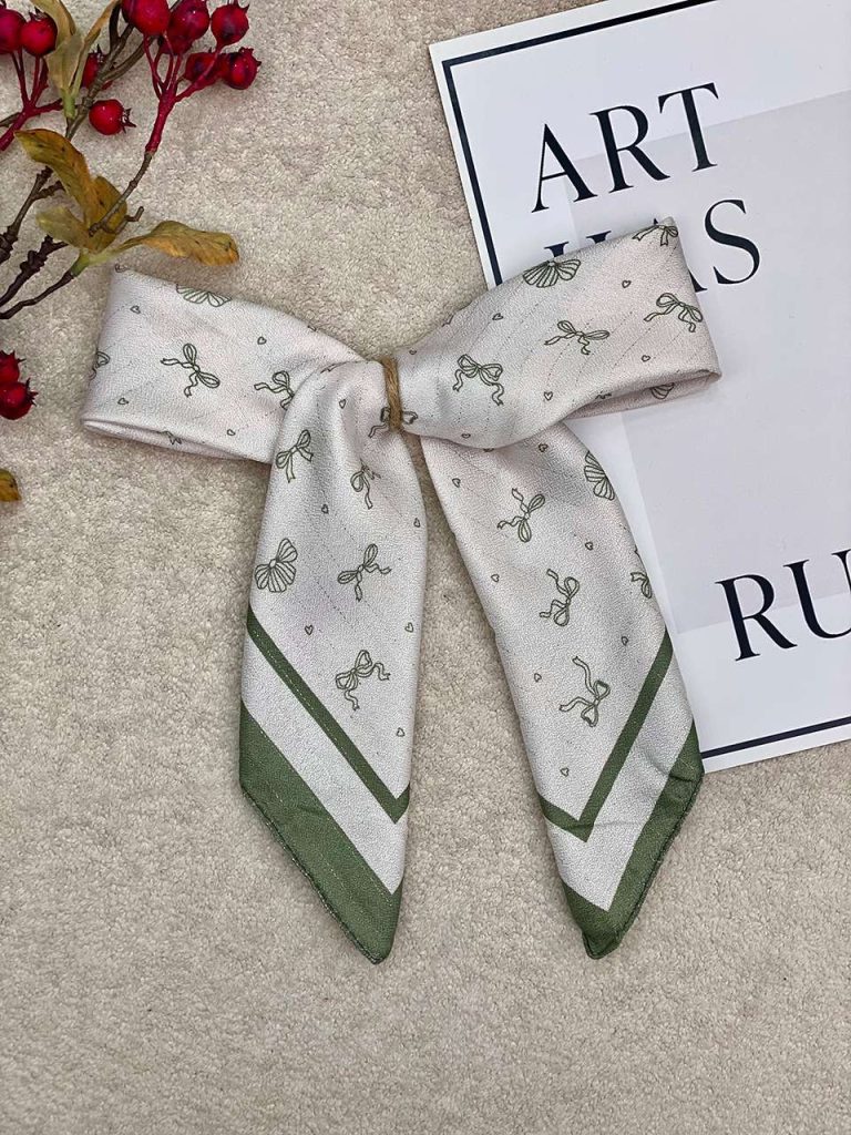 مینی اسکارف نخی لمه دار عمده خدادوست رشت