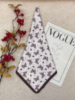 مینی اسکارف نخی پروانه عمده خدادوست رشت