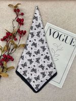 مینی اسکارف نخی پروانه عمده خدادوست رشت