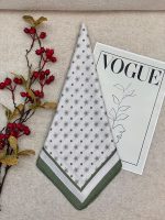 مینی اسکارف لمه دار گل عمده خدادوست رشت