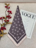 مینی اسکارف لمه دار گل عمده خدادوست رشت