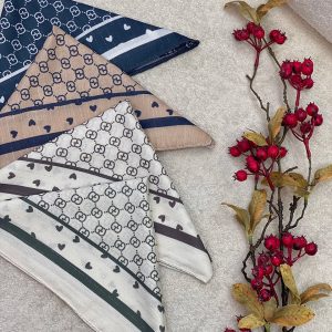 مینی اسکارف لمه دار نخی گوچی عمده خدادوست رشت