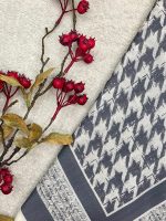 مینی اسکارف نخی لمه دار پیچازی عمده خدادوست رشت