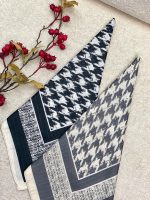 مینی اسکارف نخی لمه دار پیچازی عمده خدادوست رشت