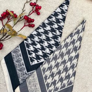 مینی اسکارف نخی لمه دار پیچازی عمده خدادوست رشت