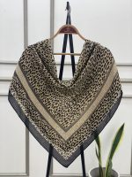 روسری قواره 100 پلنگی نخی عیدانه عمده خدادوست رشت