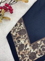 روسری قواره 100 حاشیه دار ژاکارد نخی عیدانه عمده خدادوست رشت