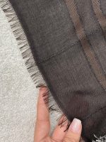 روسری قواره 140 حاشیه دار زرک نخی عیدانه عمده خدادوست رشت دور ریش