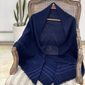 روسری لنین لمه دار قواره 140 بزرگ نخی رشت عمده خدادوست