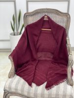 روسری لنین لمه دار قواره 140 بزرگ نخی رشت عمده خدادوست