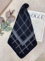 روسری نخی ژاکارد چهار خونه قواره 100 فرانلند رشت عمده خدادوست