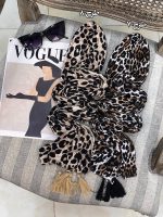 شال پلیسه پلنگی عمده رشت خدادوست