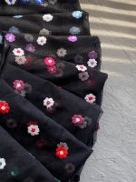 مینی اسکارف تور گل بنفشه عمده خدادوست رشت