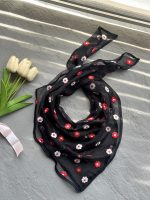 مینی اسکارف تور گل بنفشه عمده خدادوست رشت