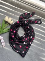 مینی اسکارف تور گل بنفشه عمده خدادوست رشت