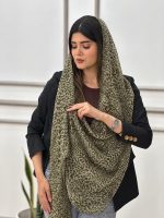 شال حریر پلیسه پلنگی (2023) - تصویر 2