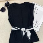 تاپ نخ پنبه حلقه ای سه خط(2062)