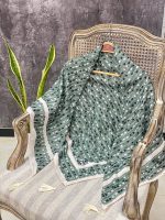 روسری سرخپوستی نخی قواره 120 عمده رشت خدادوست