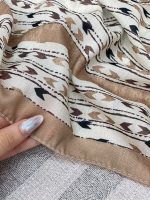 روسری سرخپوستی نخی قواره 120 عمده رشت خدادوست