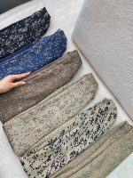 شال حریر کجراه گل ریز تابستانه خنک عمده خدادوست رشت