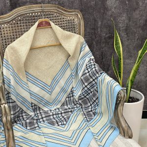 روسری قواره 140 نخی عمده خدادوست رشت