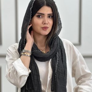 شال کنفی سنگشور دورریش خنک تابستانه عمده خدادوست رشت