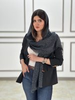 شال نخی پلنگی دور ریش (2170) - Image 3